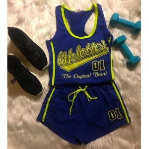 SOLD❣️01 Athletics shorts top set